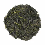Gyokuro Mikoto Bio, dettaglio del tè verde in foglie di alta qualità