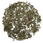 Pu Erh Menghai stagionatura di 5 anni, in foglia, biologico. Dettaglio delle foglie