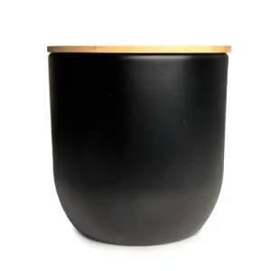 Barattolo Tondo Bambù