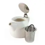 Nichijo - Teiera in ceramica bianca (2)